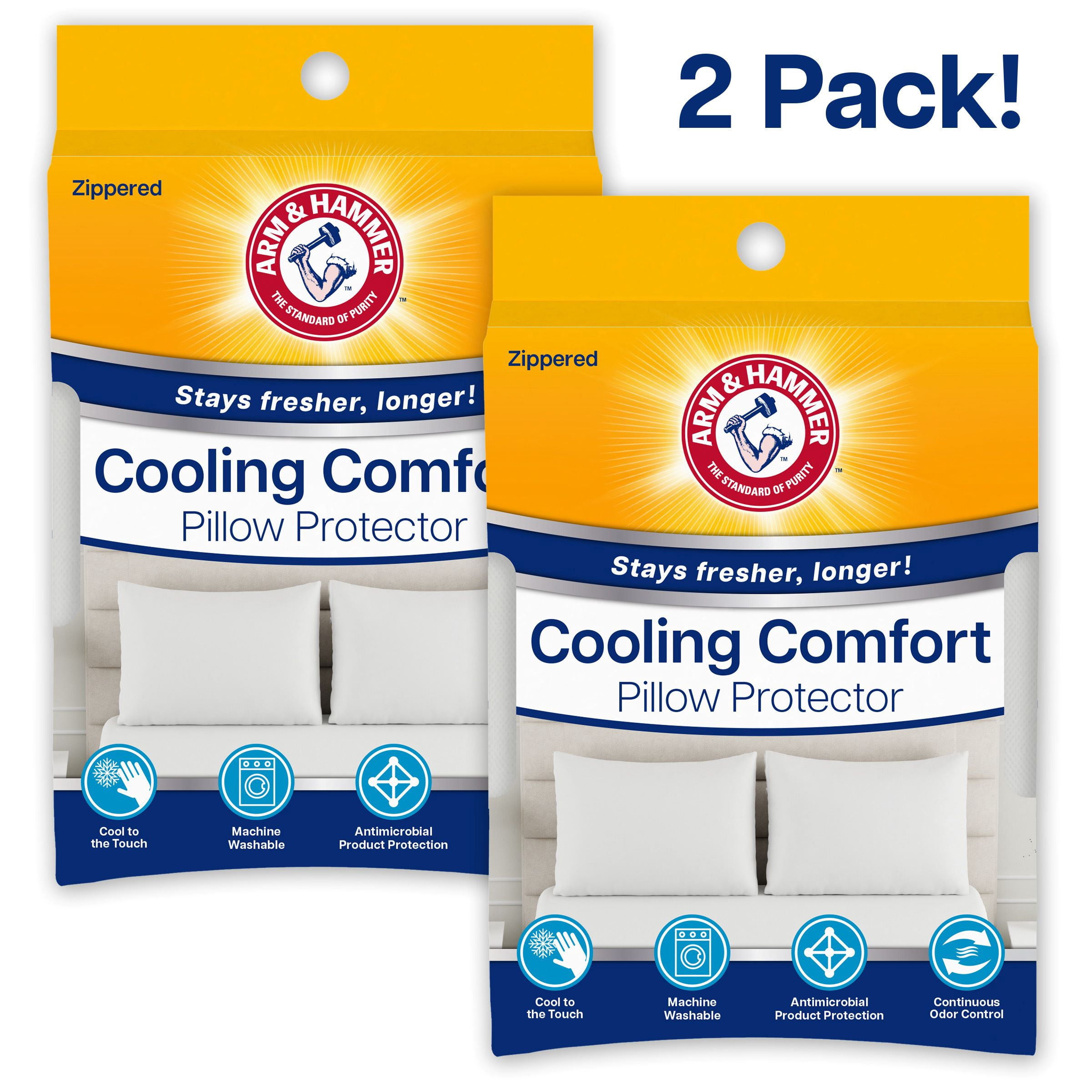 Arm & Hammer™ Cooling Comfort Zippered Body Pillow Cover, 20x54