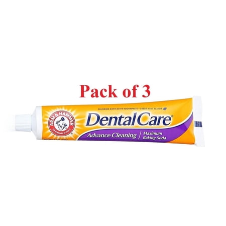 Arm & Hammer Dental Care Fluoride Toothpaste Advance Fresh Mint 3-Pack