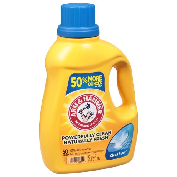 Arm & Hammer Detergent He Clean Burst Powerful Cleaning Formula for