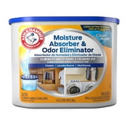 Arm & Hammer Disposable Moisture Absorber and Odor Eliminator, Clean Burst Scent, 14oz Tub