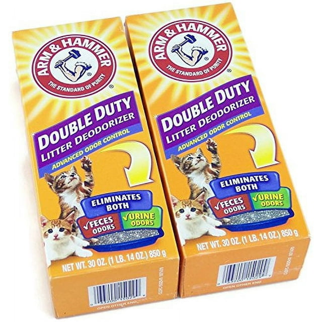 Arm & Hammer Double Duty Cat Litter Deodorizer With Baking Soda 30 oz