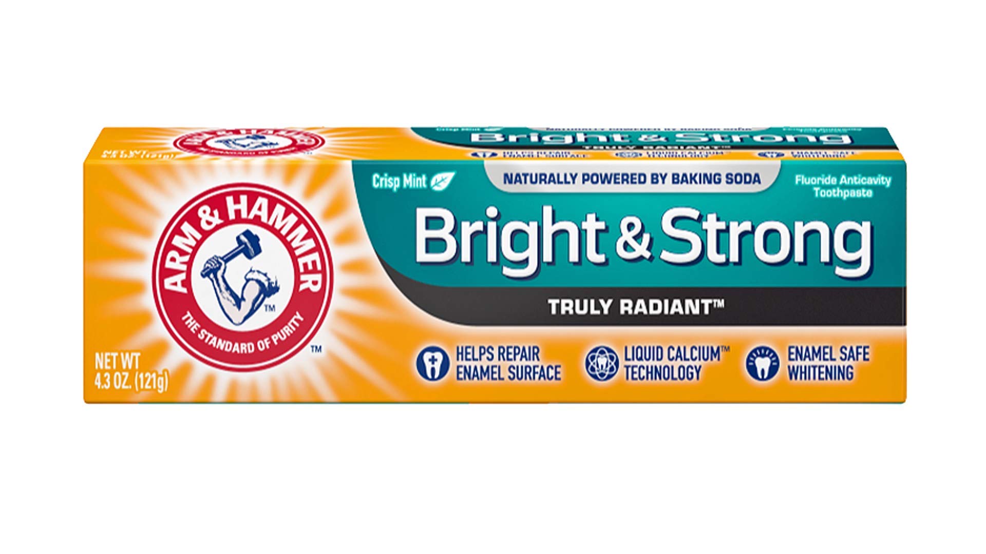 Arm & Hammer Enamel Defense Toothpaste 4.3Oz 8Pack