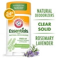 Arm & Hammer Natural Deodorant Fresh Rosemary Lavender, 2.5oz Oval Solid, Aluminum Free, Offers