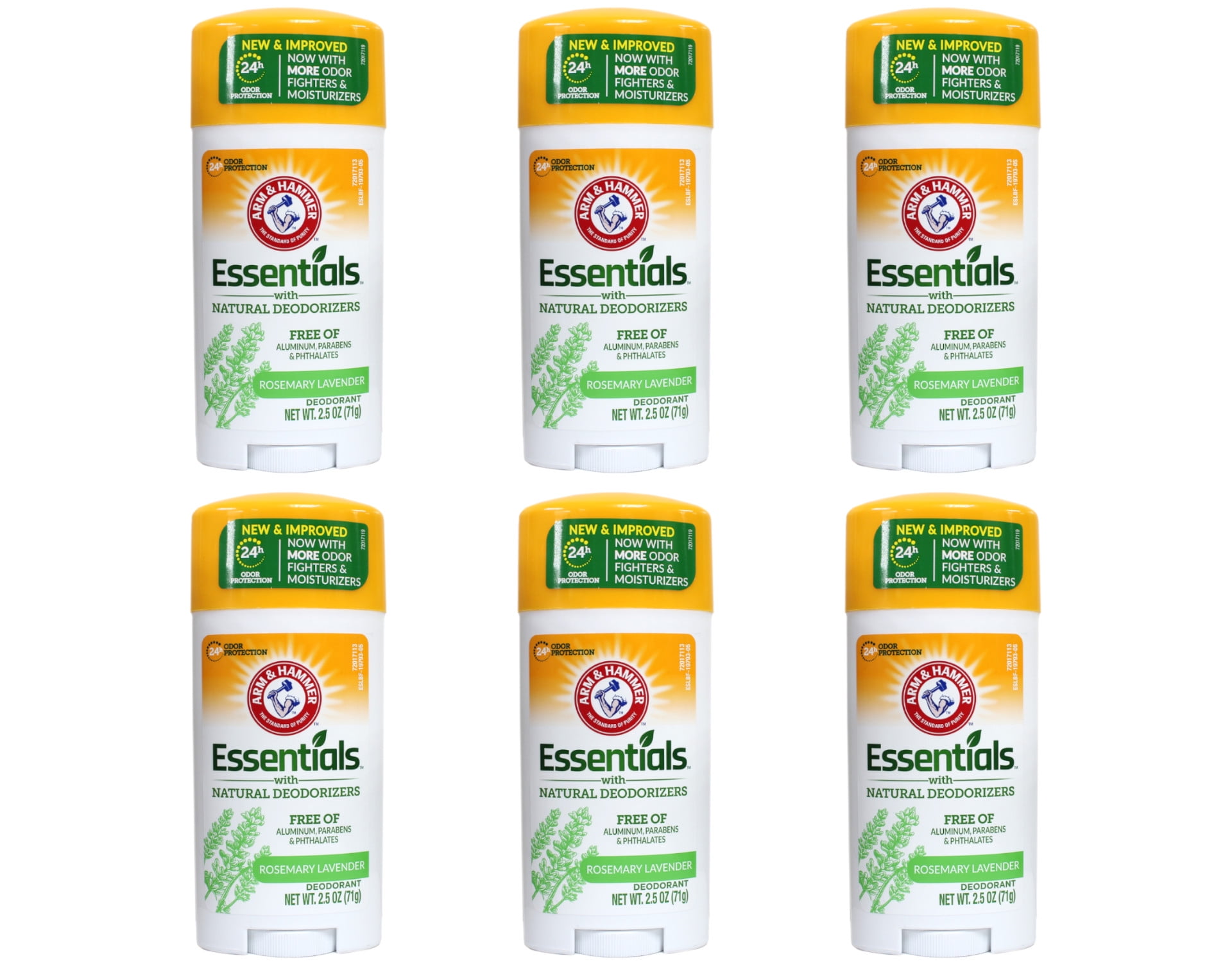 Arm & Hammer Essentials Deodorant Fresh Rosemary Lavender Wide Stick