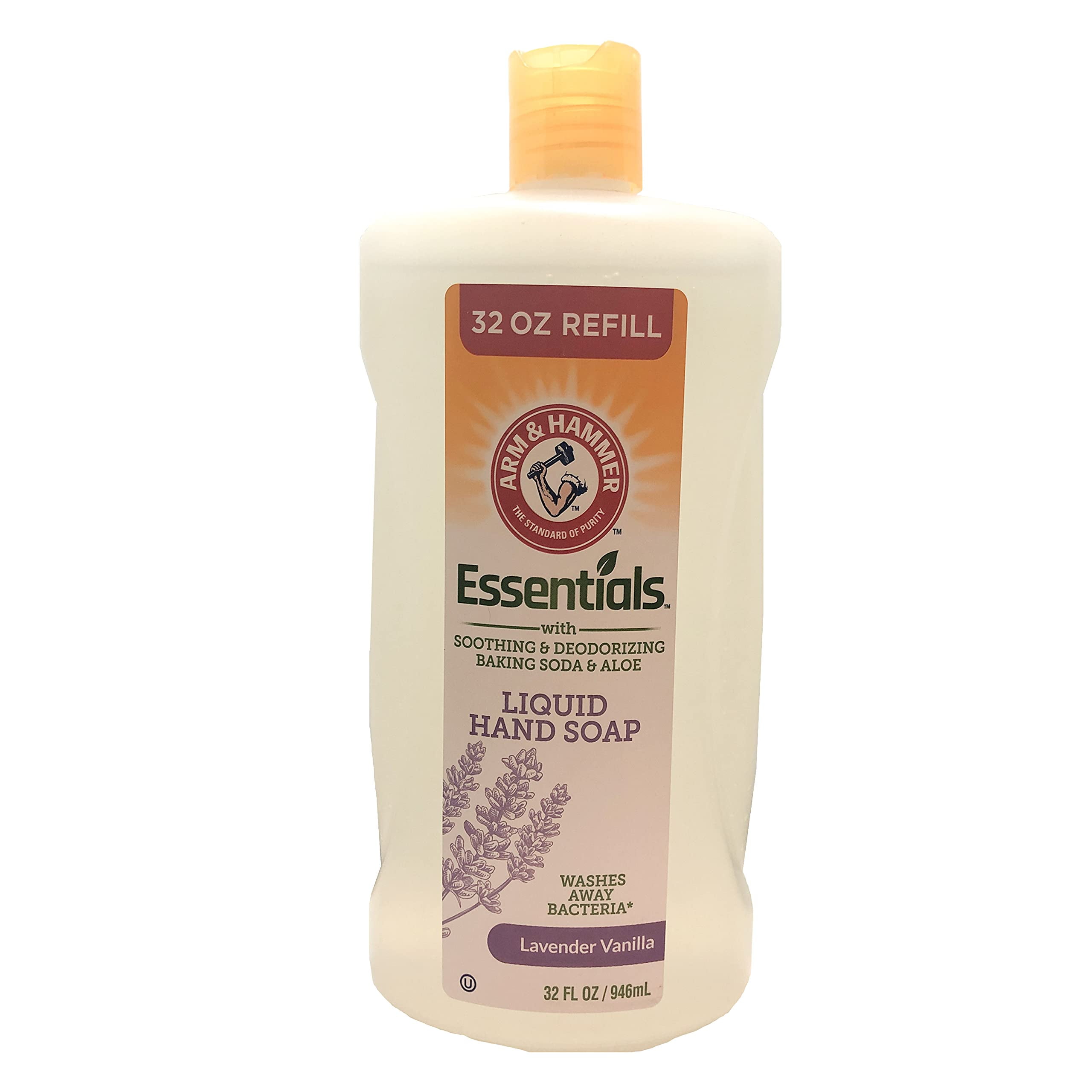 Arm & Hammer Essentials Liquid Hand Soap Refill Lavender Vanilla 32