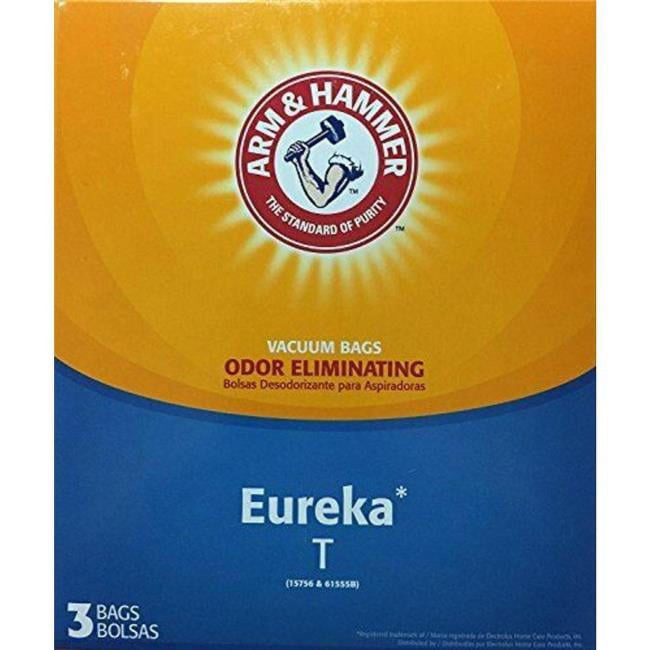 Arm & Hammer Eureka T Odor Eliminating Vacuum Bags, 3 Count