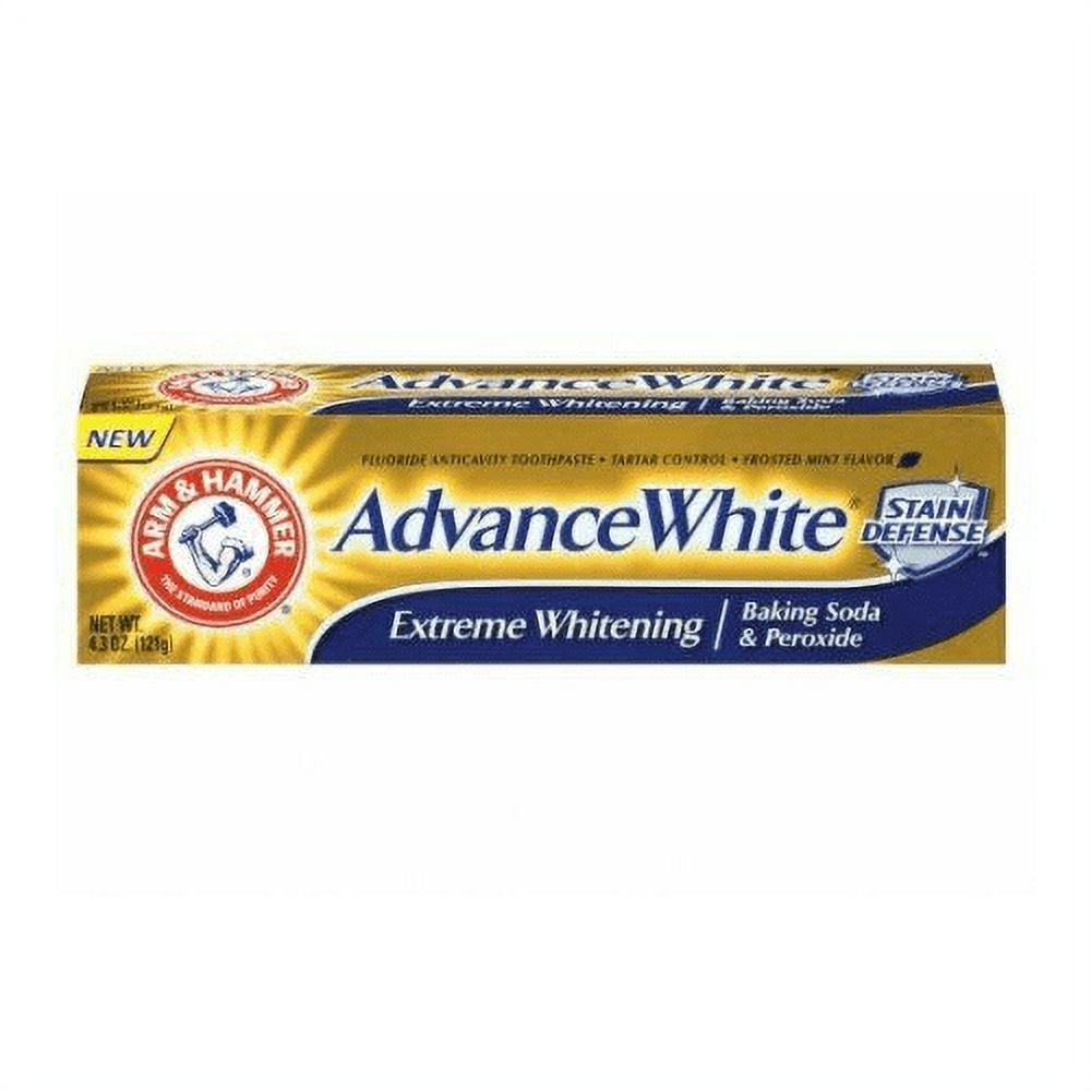 Arm & Hammer Extreme Whitening w/ Baking Soda & Peroxide, 4.3oz, 2Pack