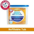 thumbnail image 1 of Arm & Hammer Fragrance Free Refillable Moisture Absorber, 14 oz. Tub, 1 of 9