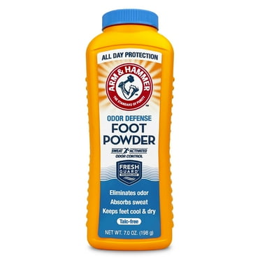 Arm & Hammer Fresh Scent Odor Defense Foot Powder, 7 oz