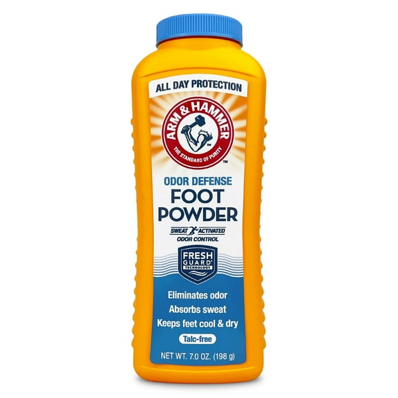 Arm & Hammer Fresh Scent Odor Defense Foot Powder, 7 oz