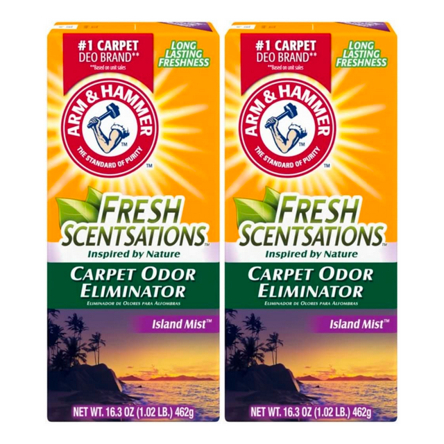 Arm & Hammer Fresh Sensations Island Mist Carpet Odor Eliminator (16.3 oz., Pack of 2)