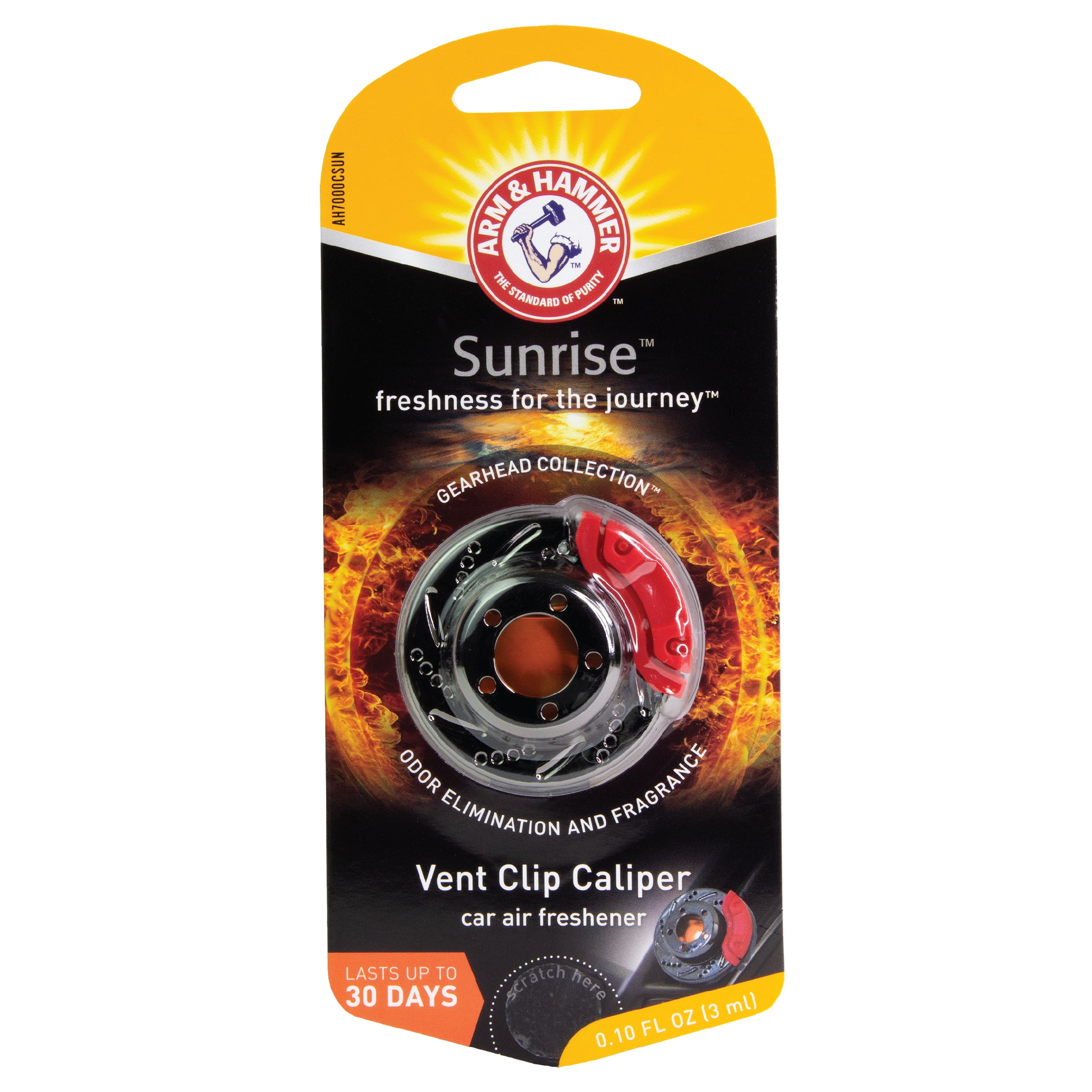 Arm & Hammer Gearhead AH7000CSUN Caliper Vent Air Freshener