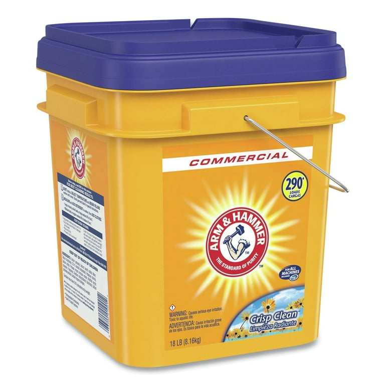 Powder Laundry Detergent, Crisp Clean, 18 lb Pail Powder Laundry Detergent, Crisp Clean, 18 lb Pail