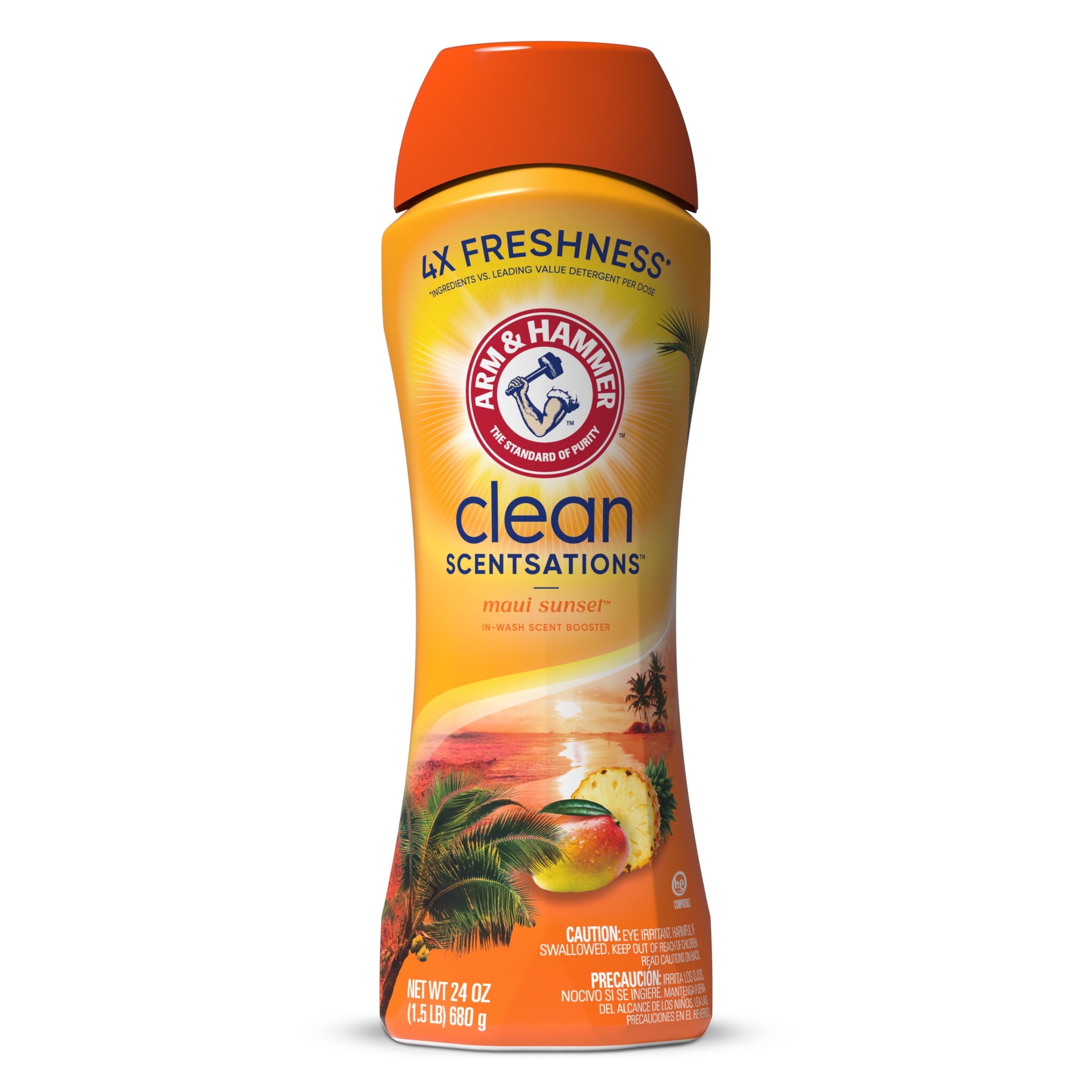 Arm & Hammer In-Wash Scent Booster, Maui Sunset, 24 oz - Walmart.com