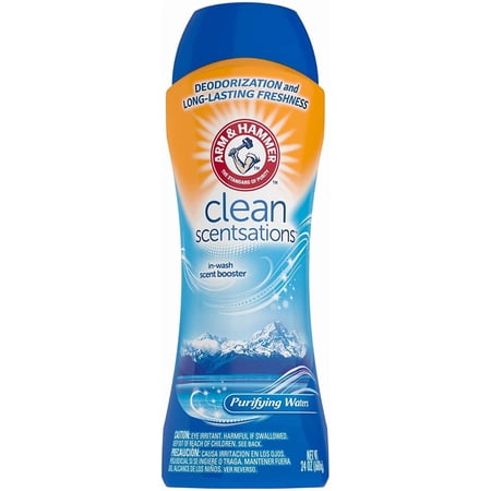 Arm & Hammer In-Wash Scent Booster, Purifying Waters, 24 oz (Pack of 2)