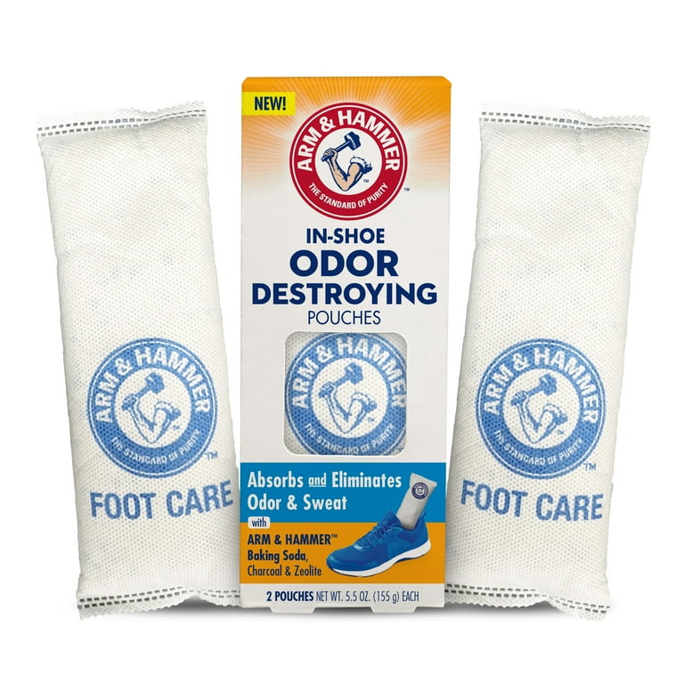 Arm Hammer in-Shoe Odor Destroying Pouches, Pack