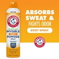 Arm & Hammer Invisible Spray Powder Deodorant for Odor Defense, Unisex