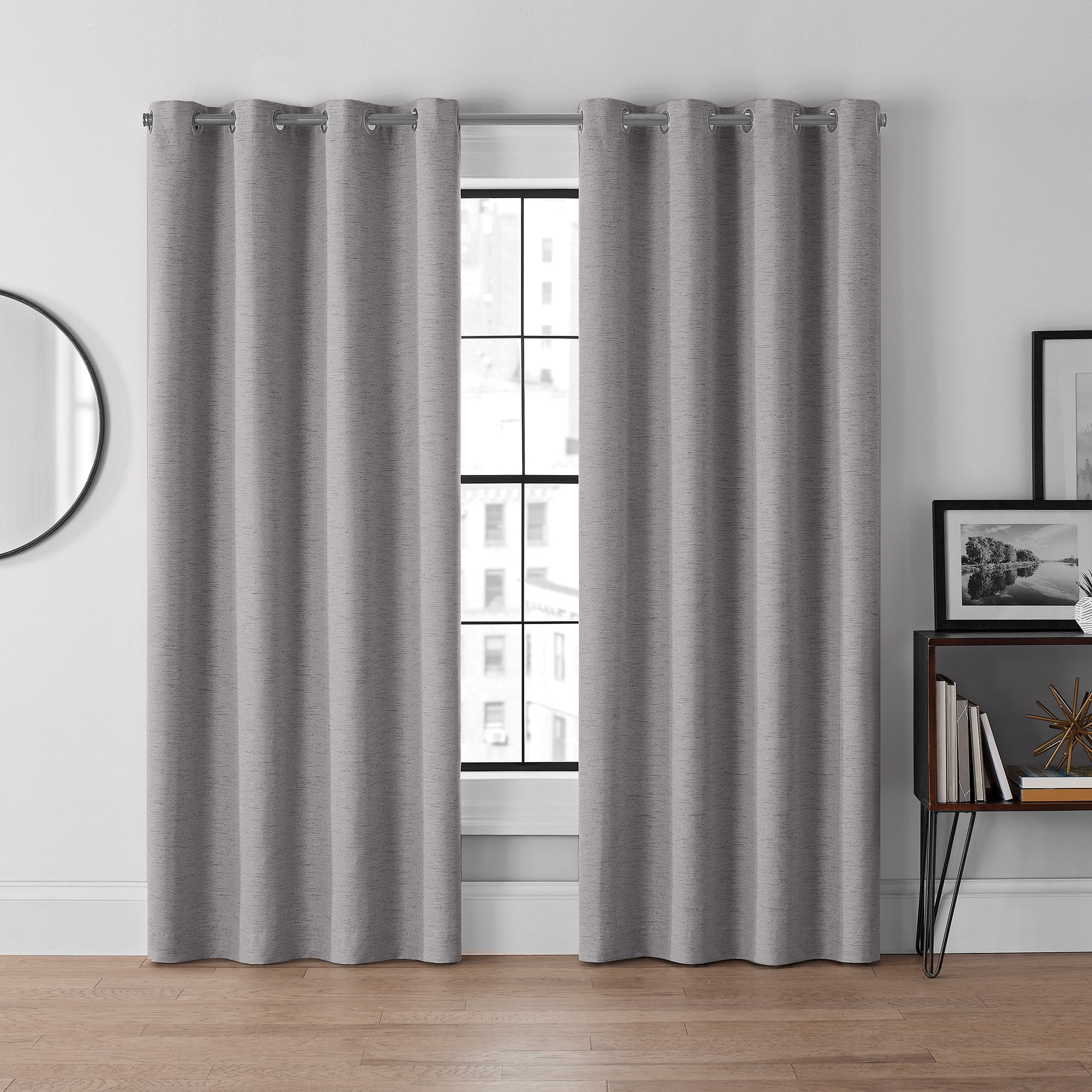 Arm & Hammer Lawson Odor-Neutralizing Blackout 50 x 63 Curtain Panel in Grey