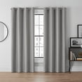 thumbnail image 1 of Arm & Hammer Lawson Odor-Neutralizing Blackout 50 x 63 Curtain Panel in Grey, 1 of 1