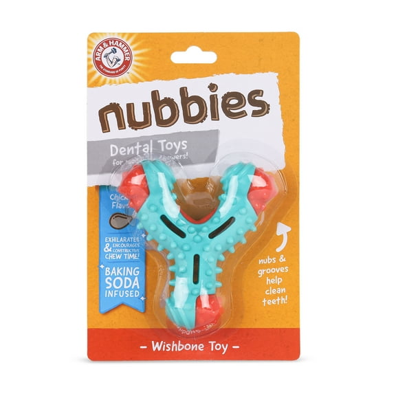 Arm & Hammer Nubbies WishBone Dental Toy for Dogs