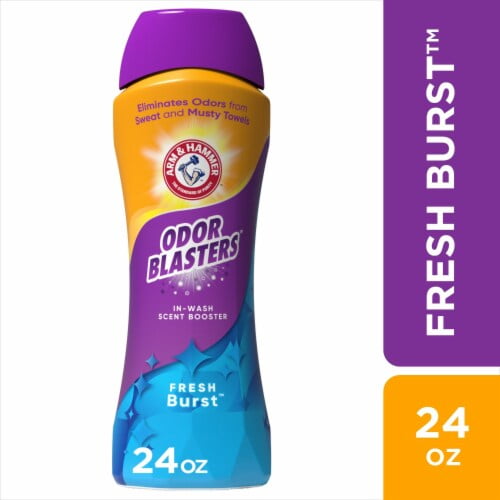 Arm \u0026 Hammer Odor Blasters Fresh Burst In-Wash Scent Booster 24 oz - Pack of 2