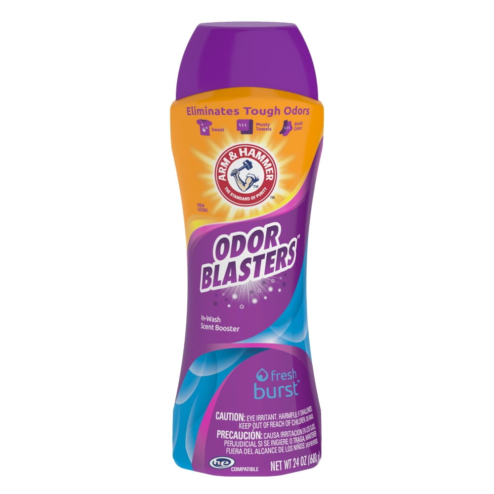 Arm & Hammer Odor Blasters Fresh Burst In-Wash Scent Booster, 24 oz