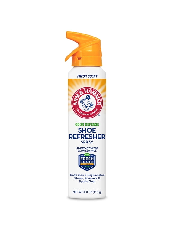 Odor Defense Shoe Refresher Spray, Fresh Scent, 4 oz