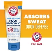 Arm & Hammer Odor Destroying Fresh Scent Foot Deodorant Cream-to-Powder 3.4 oz