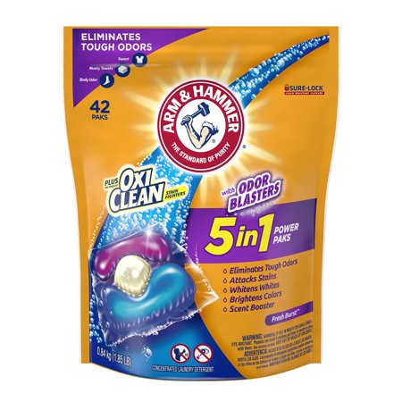 Arm & Hammer Oxiclean with Odor Blasters Laundry Detergent (Pack of 14)