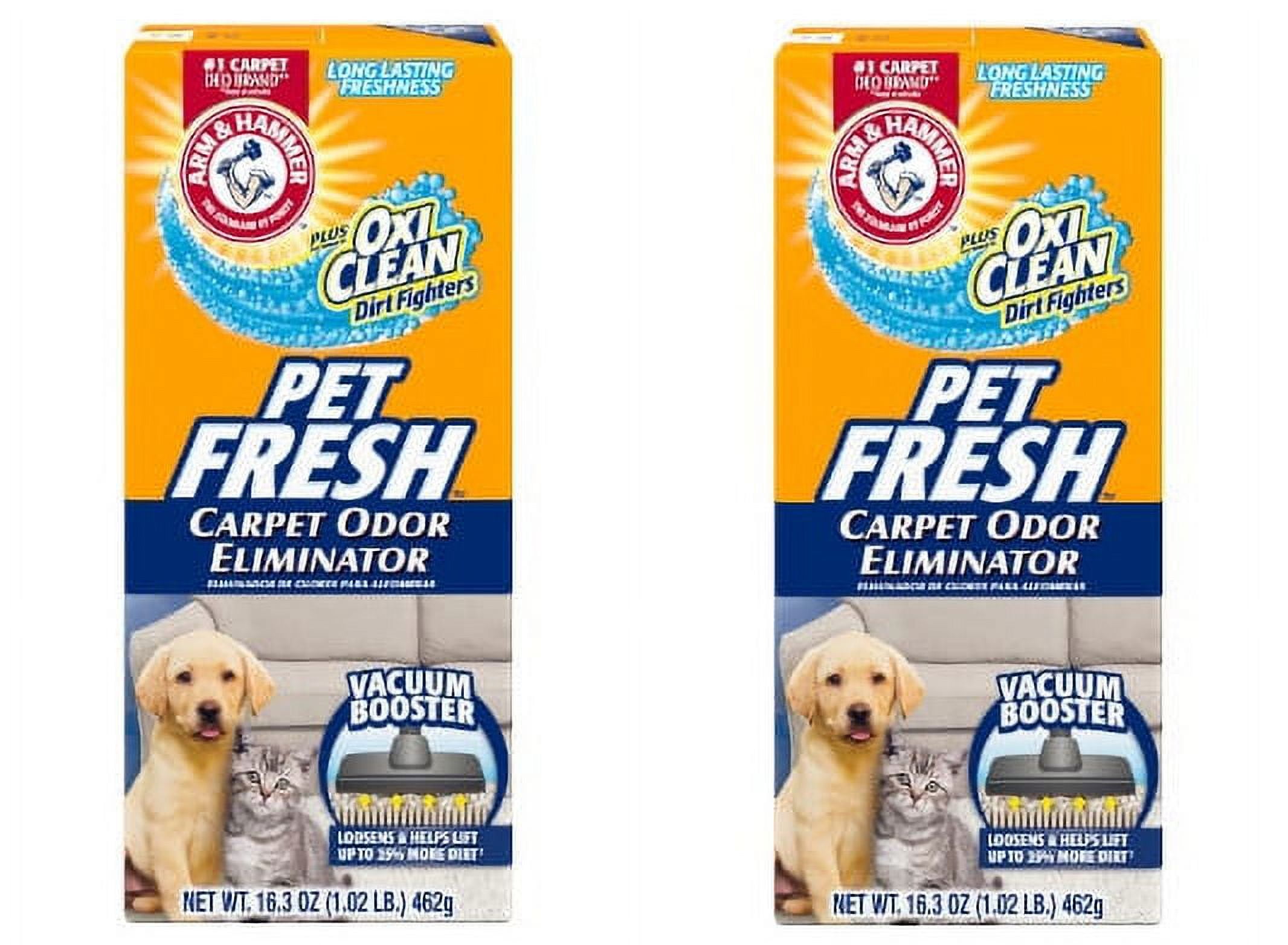 "Arm & Hammer Pet Fresh Carpet Odor Eliminator, 16.3 oz (2 Pack