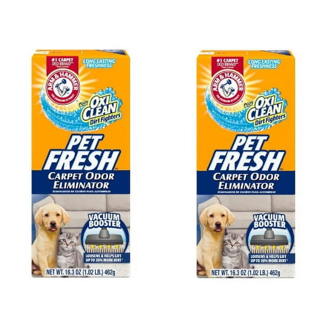 Arm & Hammer Pet Fresh Carpet Odor Eliminator Plus Oxi Clean Dirt