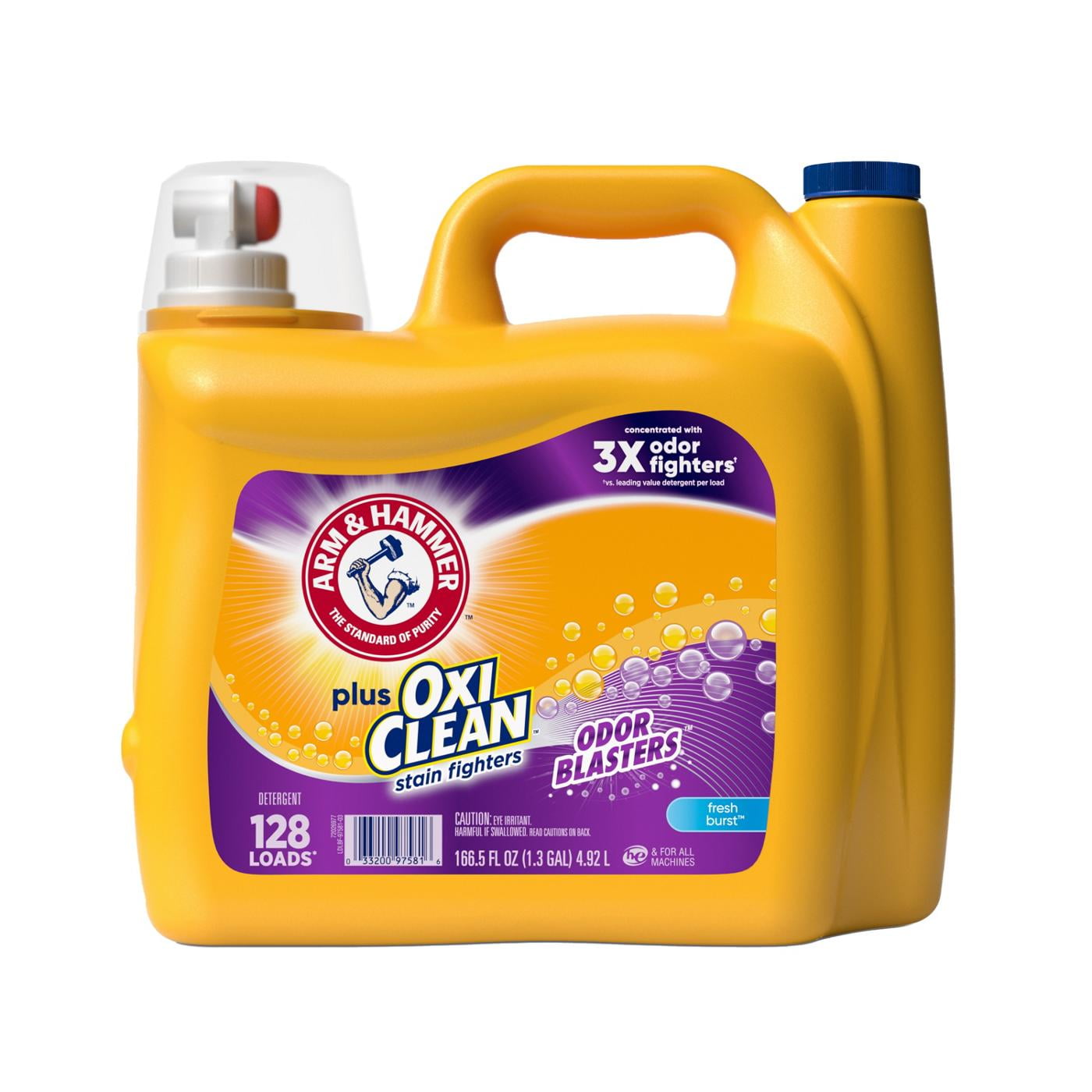 Arm & Hammer Fresh Burst Liquid Laundry Detergent 166.5 fl oz