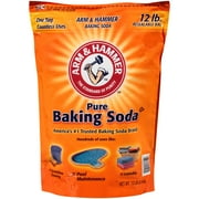 Arm & Hammer Pure Baking Soda, 12 lb., Reseable Bag, For Baking, Cleaning, Deodorizing
