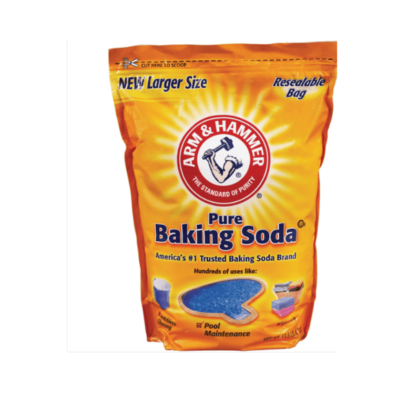 Arm & Hammer Pure Baking Soda, 13.5 lbs - Baking Essentials, Odor Control, Natural Cleaner, Multi-Use Powder