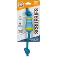 thumbnail image 1 of Arm & Hammer Scrubbies Throw N' Tug Adult Dental Dog Chew Toy Small, 1 of 10
