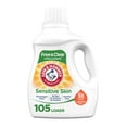 Arm & Hammer Sensitive Skin Free & Clear, 105 Loads Liquid Laundry