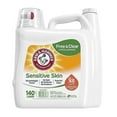 Arm & Hammer Sensitive Skin Free & Clear Liquid Laundry Detergent, 140