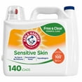 thumbnail image 1 of Arm & Hammer Sensitive Skin Free  Clear, 140 Loads Liquid Laundry Detergent, 210 Fl oz, 1 of 12