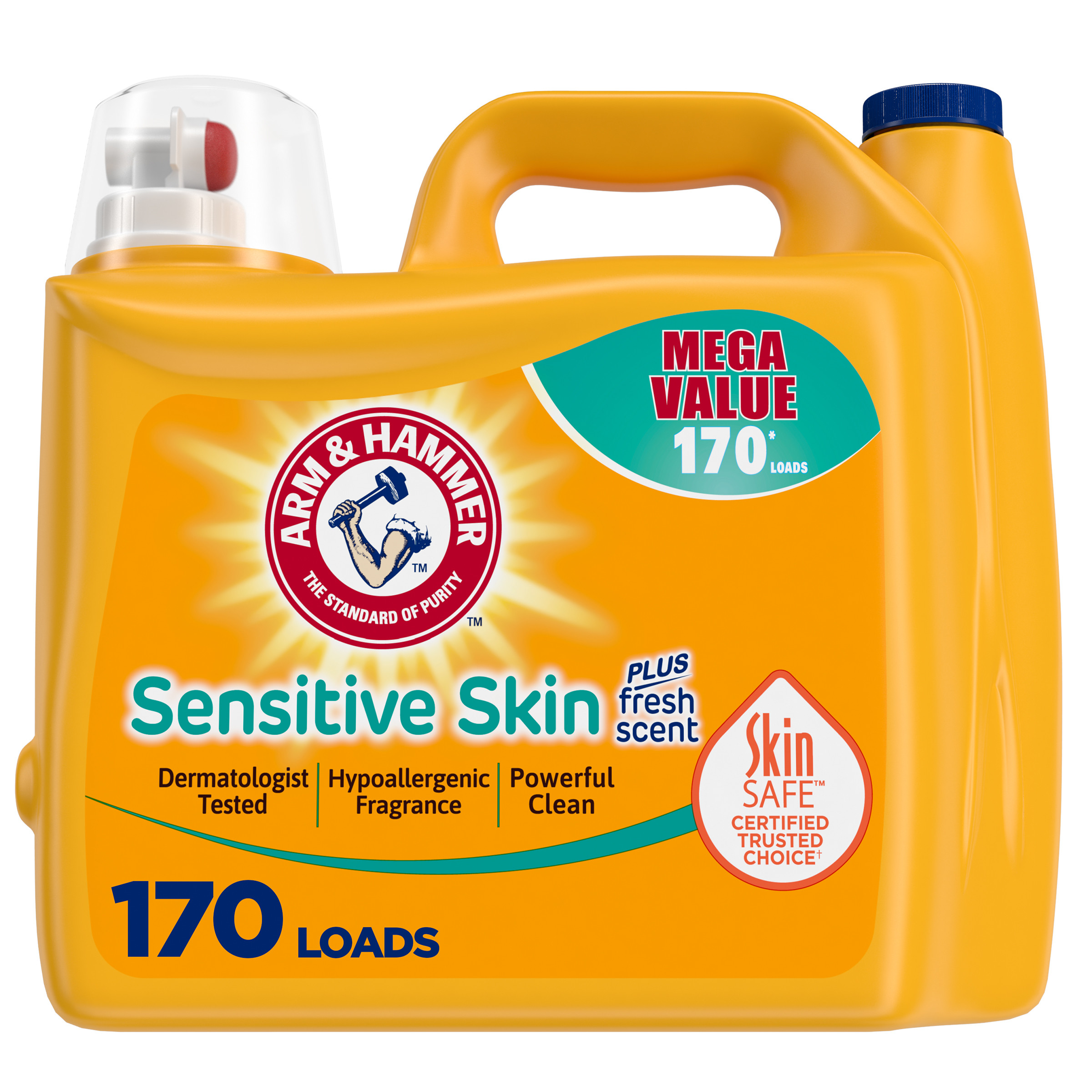 Arm & Hammer Plus OxiClean Fresh Scent, 25 Loads Liquid Laundry