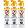 thumbnail image 1 of Arm and Hammer Shoe Refresher Spray, Multi-Purpose Odor Remover for All Types of Footwear, Shoe Deodorizer Spray, Shoe Odor Eliminator, Shoe Spray, Shoe Smell Eliminator, 4 oz (3 Pack), 1 of 7