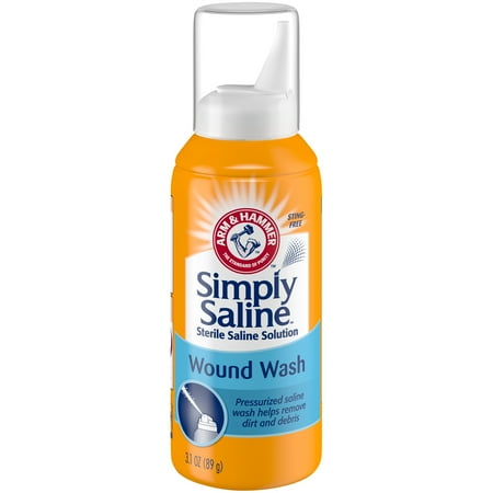 Arm & Hammer Simply Saline Wound Wash, 3.1 OZ