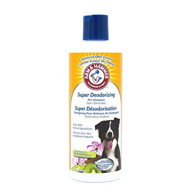 Arm & Hammer Super Deodorizing Shampoo for Smelly Dogs & Puppies, Kiwi