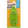 thumbnail image 1 of Arm & Hammer Super Treadz Gator Durable Dog Dental Toy, Made with Natural Rubber, 1 of 10