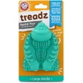 thumbnail image 1 of Arm & Hammer Super Treadz Gorilla Durable Dog Dental Toy, Made with Natural Rubber, Teal, 1 of 12