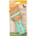 thumbnail image 1 of Arm & Hammer Tools 7.5" Wood Mix Paintbrush Durable Dental Dog Chew Toy, 1 of 9