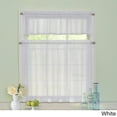 thumbnail image 1 of Arm & Hammer Traditional Solid Print Rod Pocket Sheer Curtain Set, 36" x 56" 3 Panels, 1 of 6