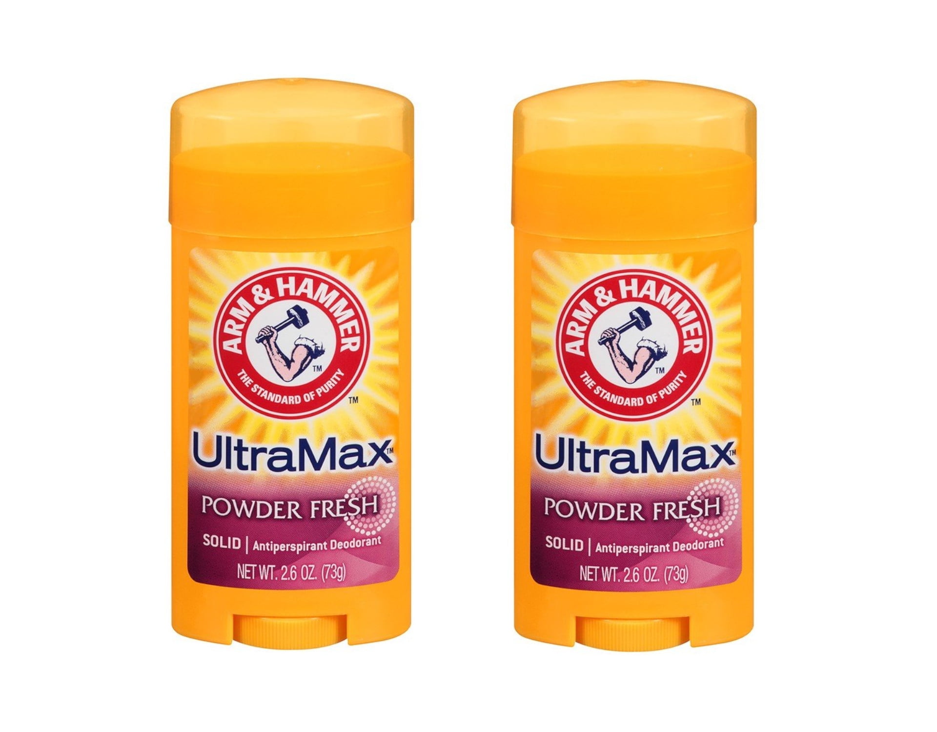 Arm & Hammer UltraMax Powder Fresh Antiperspirant Deodorant Solid 2.6