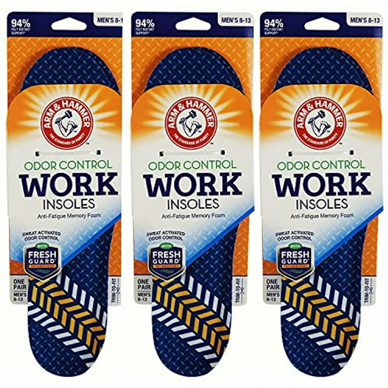 ARM HAMMER Work Insoles For Men And Women, Anti-Fatigue Arch