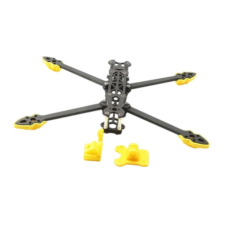 Arm Quadcopter Frame, RC Drone with print part Drone Frame, with 5mm Arm, for Beginners diy kid Drone Parts yellow