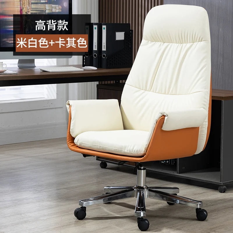 Arm Recliner Chair Vanity Conference Leather Luxury Comfy Office Chair Bedroom Zero Gravity Chaise De Bureaux Office Furniture